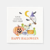 Halloween Party Cute Ghost en Magic Potion Servet (Voorkant)