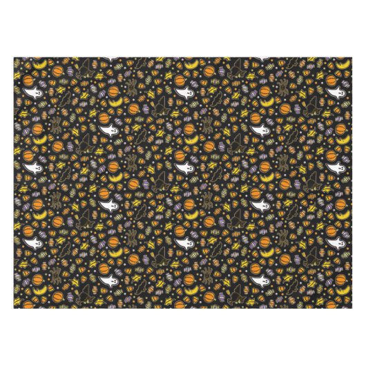 Halloween Party Decor Tafelkleed (Voorkant (Horizontaal))