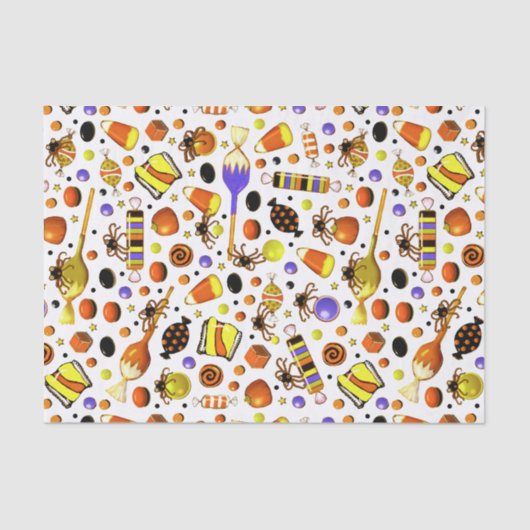 Halloween Party Decor Tissuepapier (Voorkant)