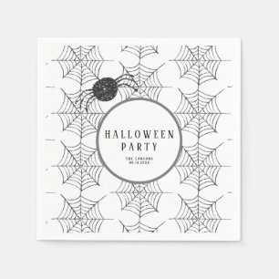 Halloween Party Decoraties Spinnen Web Food Servet