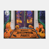 Halloween Party Doormat Deurmat (Voorkant)