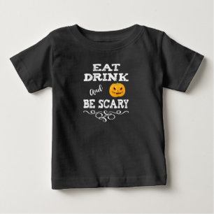 Halloween Party Eat Drink & Be Scary Pumpkin Face