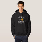Halloween Party Eat Drink & Be Scary Pumpkin Face Hoodie (Voorkant volledig)
