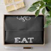 Halloween Party Eat Drink & Be Scary Pumpkin Face Tissuepapier (Geschenk)