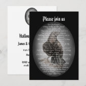 Halloween Party Edgar Allan Poe Raven Poem Kaart (Voorkant / Achterkant)