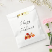 Halloween Party Elegant Fall Leaves Bedankzakje (Gezegeld)
