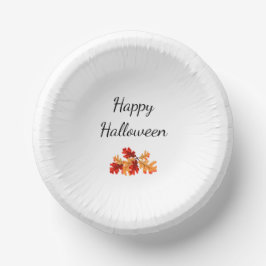 Halloween Party Elegant Fall Leaves Papieren Kommen