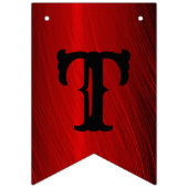 Halloween Party Evil Black Cat Pumpkin Red Scary Vlaggetjes (Tweede vlag)