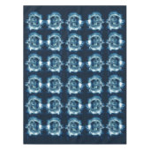 Halloween Party Evil Blue Pumpkin Horror Tafelkleed (Voorkant)