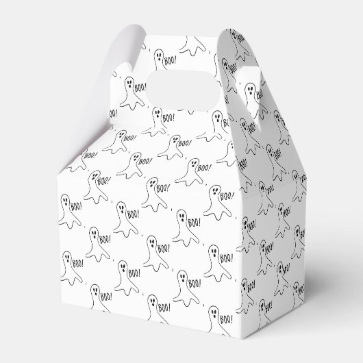 Halloween Party Favor Box Bedankdoosjes (Voorkant Zijde)