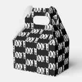 Halloween Party Favor Box Bedankdoosjes (Achterkant)