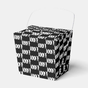 Halloween Party Favor Box Bedankdoosjes