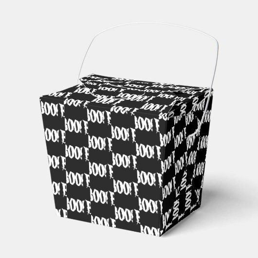 Halloween Party Favor Box Bedankdoosjes (Voorkant Zijde)
