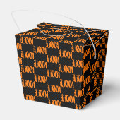 Halloween Party Favor Box Bedankdoosjes (Achterkant)