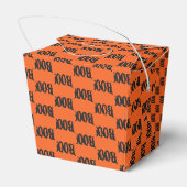 Halloween Party Favor Box Bedankdoosjes (Achterkant)