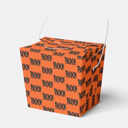 Halloween Party Favor Box Bedankdoosjes (Voorkant Zijde)