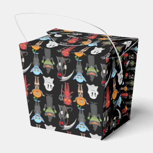 Halloween Party Favor Box Bedankdoosjes (Achterkant)