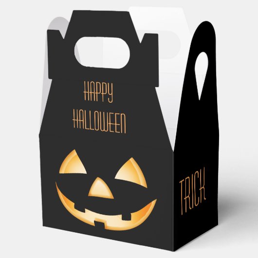Halloween Party Favor Box - Trick or treat? Bedankdoosjes (Geopend)