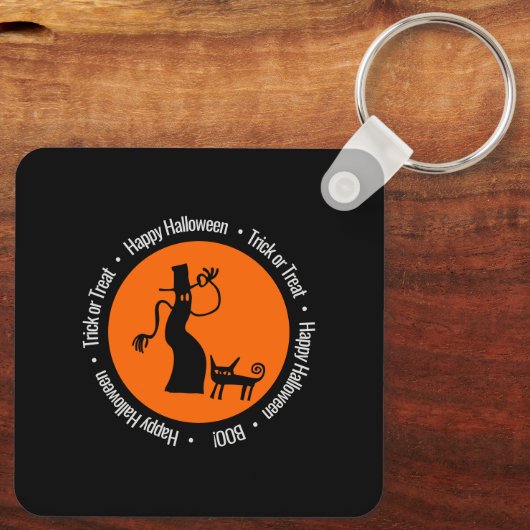 Halloween Party Favor Sleutelhanger (Achterkant)