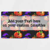 Halloween Party Favorieten Smartie Snoep wrappers Labels (Design 1)