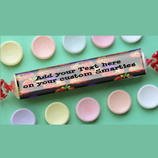Halloween Party Favorieten Smartie Snoep wrappers Labels
