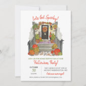 Halloween Party Festive Fun Invitation Kaart (Voorkant)