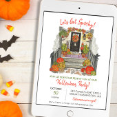 Halloween Party Festive Fun Invitation Kaart