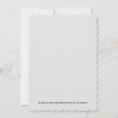 Halloween Party Flat Wenskaart Kaart (Achterkant)