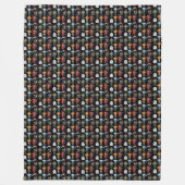 Halloween Party Fleece Blanket Deken (Voorkant)