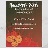 Halloween Party Flyer (Voorkant)