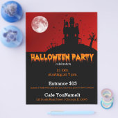 Halloween party flyer (Enkel)