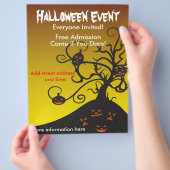 Halloween Party Flyer (Hand)