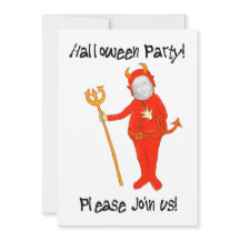  Halloween Party Fotokaart Uitnodiging