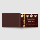 Halloween Party gastboekgastheren & kaarsen Gastenboek (Volledig)