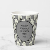 Halloween Party Geesten en Headstones Custom Papieren Bekers (Voorkant)