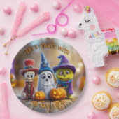 Halloween Party Ghost Skeleton Monster beroemd gem Papieren Bordje (Feest)