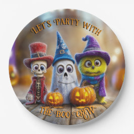 Halloween Party Ghost Skeleton Monster beroemd gem Papieren Bordje