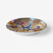 Halloween Party Ghost Skeleton Monster beroemd gem Papieren Kommen (Gebogen)