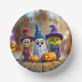Halloween Party Ghost Skeleton Monster beroemd gem Papieren Kommen (Voorkant)