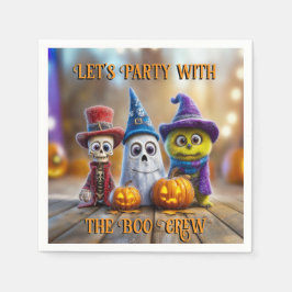 Halloween Party Ghost Skeleton Monster beroemd gem Servet