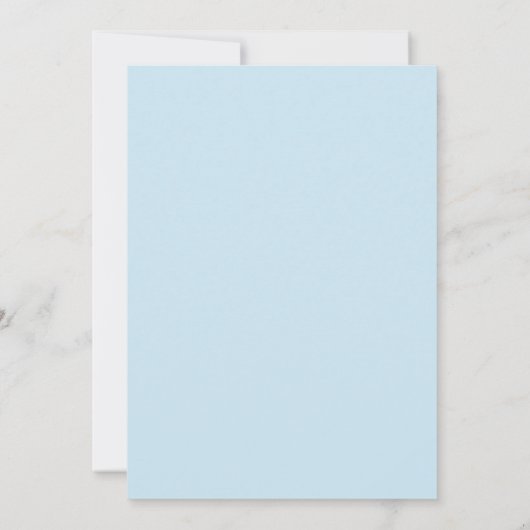 Halloween Party Ghost Spooky Vibes Birthday Blue Kaart (Achterkant)