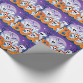 Halloween Party Gift Wrap Cadeaupapier (Hoek)
