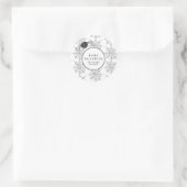 Halloween Party Gifts Decoraties Spinnen Web Ronde Sticker (Tas)