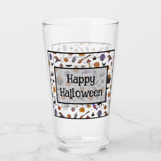 Halloween Party Glas (Voorkant)