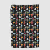 Halloween Party Golf Towel Golfhanddoek (Voorkant)