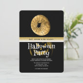 Halloween Party Gothic Fantasy Moon Kaart (Staand voorkant)