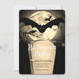 Halloween Party Gothic Fantasy Moon Kaart