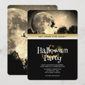 Halloween Party Gothic Fantasy Moon Kaart (Voorkant / Achterkant)