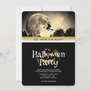 Halloween Party Gothic Fantasy Moon Kaart