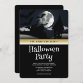 Halloween Party Gothic Fantasy Moon Kaart (Voorkant / Achterkant)